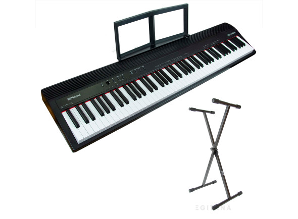 Pack Roland GO:PIANO 88 (GO-88P) Piano Iniciação 88-Teclas + Suporte Pack Roland GO:PIANO 88 (GO-88P) Piano Iniciação 88-Teclas + Suporte